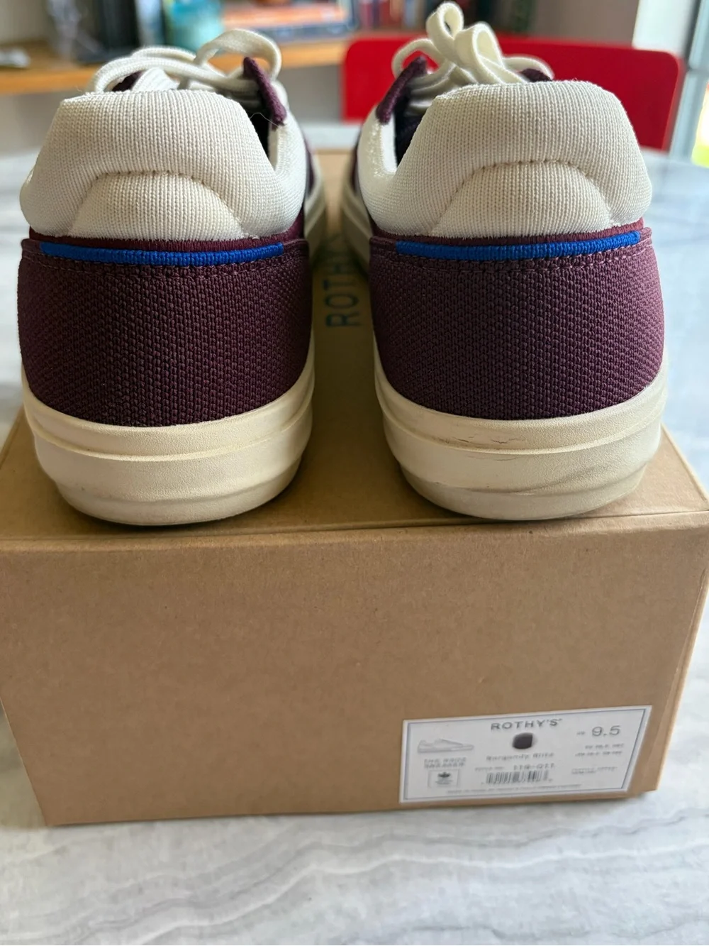 ROTHY’S The Women’s RS02 Sneaker – Burgundy Blitz